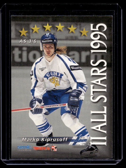 1996 Semic Wien - All-Stars 1995 - Tommy Sjödin / Marko Kiprusoff #AS3