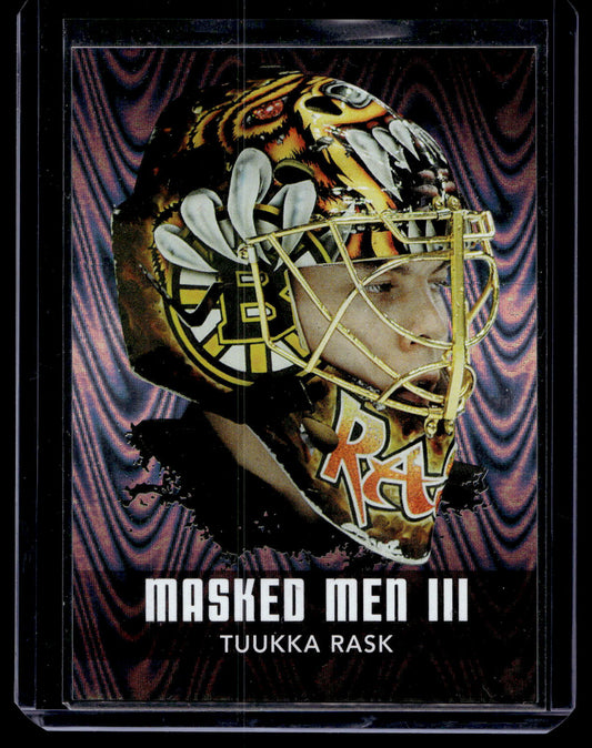 2010-11 In the Game Between the Pipes - Masked Men III - Silver - Tuukka Rask #MM-50 PR100