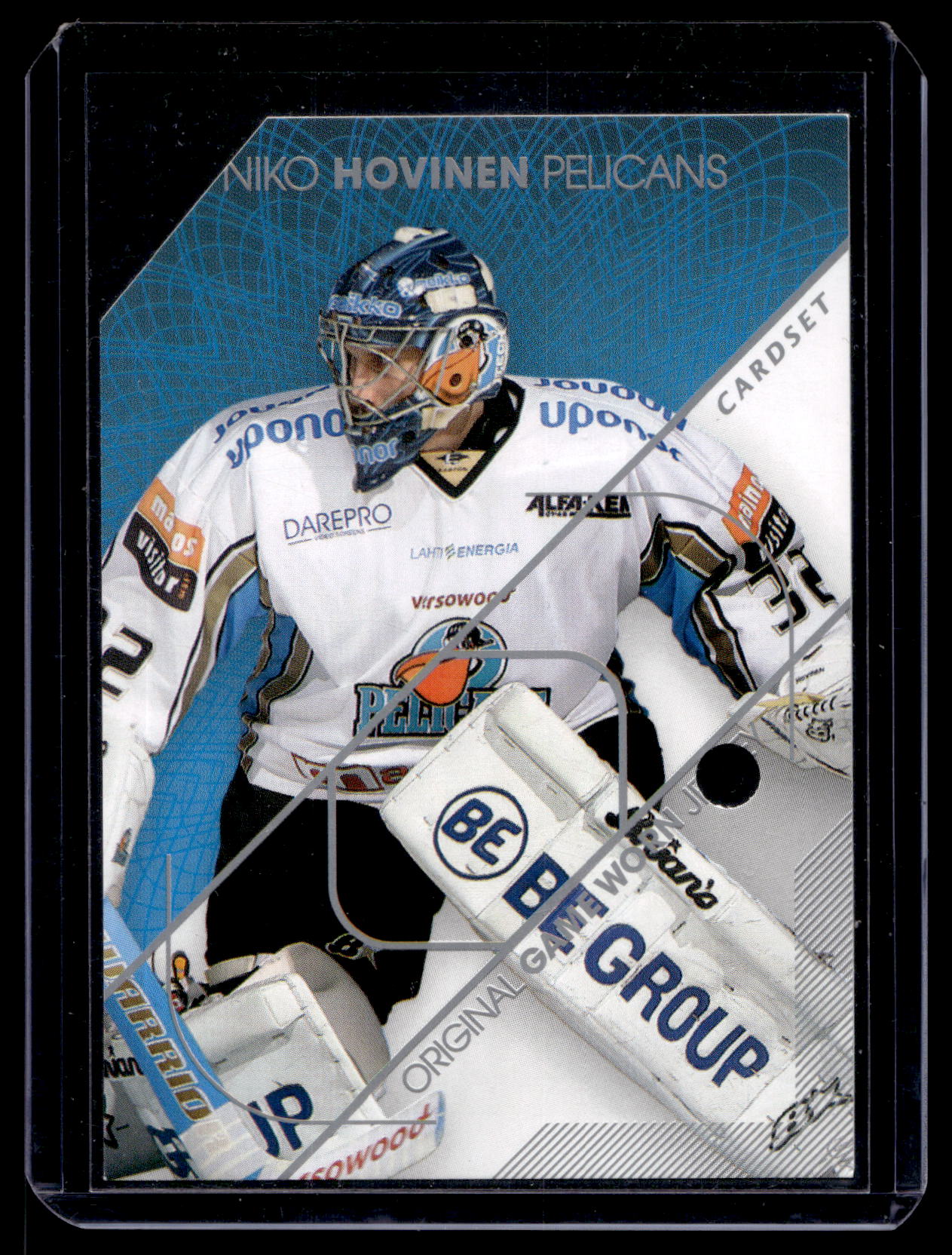 2011-12 Cardset Game Worn Jersey - Niko Hovinen /128