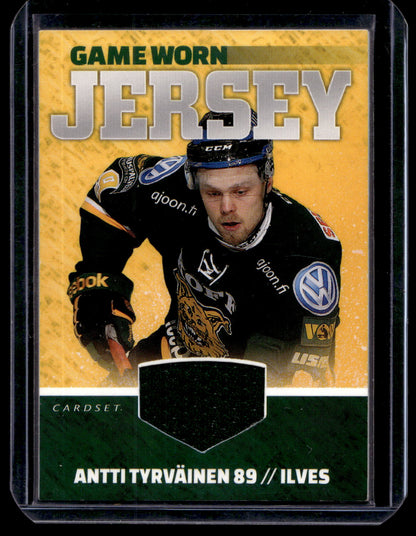 2015-16 Cardset - Game Worn Jersey - Antti Tyrväinen /128