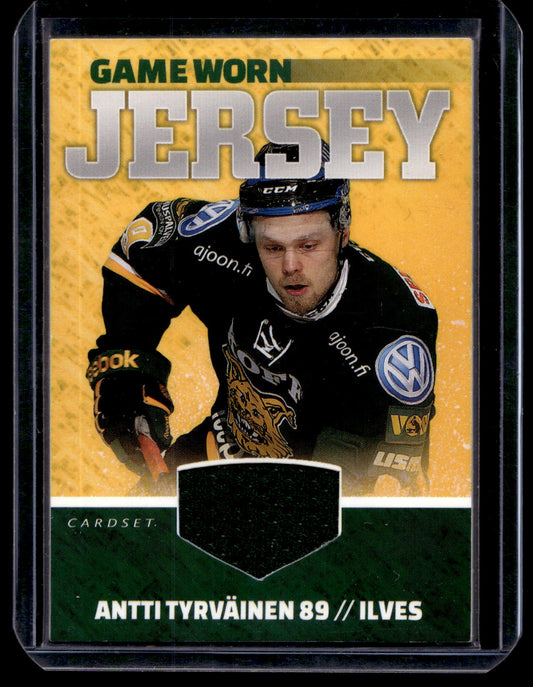 2015-16 Cardset - Game Worn Jersey - Antti Tyrväinen /128