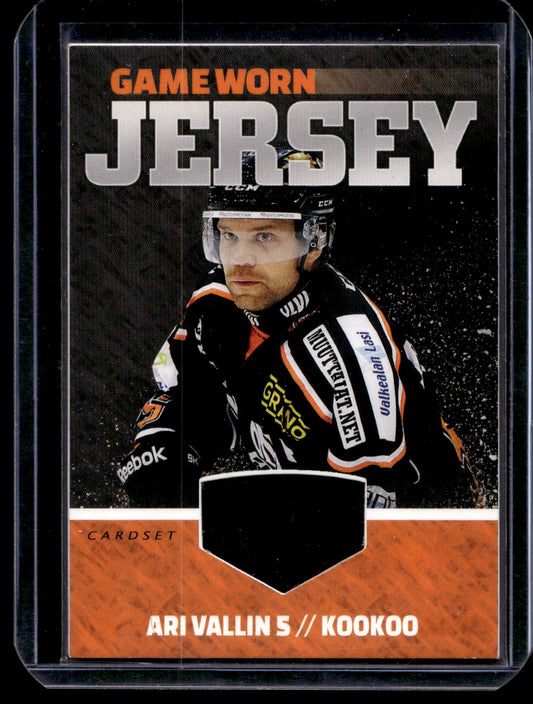 2015-16 Cardset - Game Worn Jersey - Ari Wallin /128