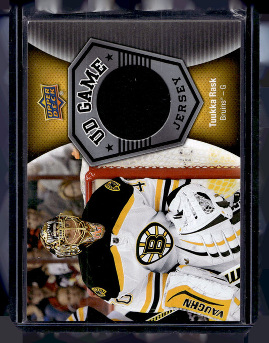 2016-17 Upper Deck - UD Game Jersey - Tuukka Rask #GJ-TR