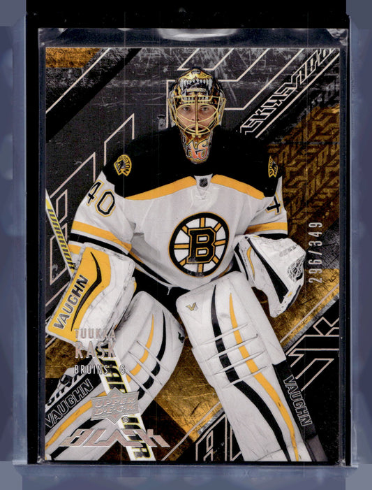 2015-16 UD Black - Tuukka Rask #3 /349