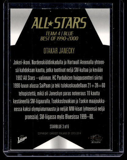 2013-14 Cardset - All Stars - Otakar Janecky #3