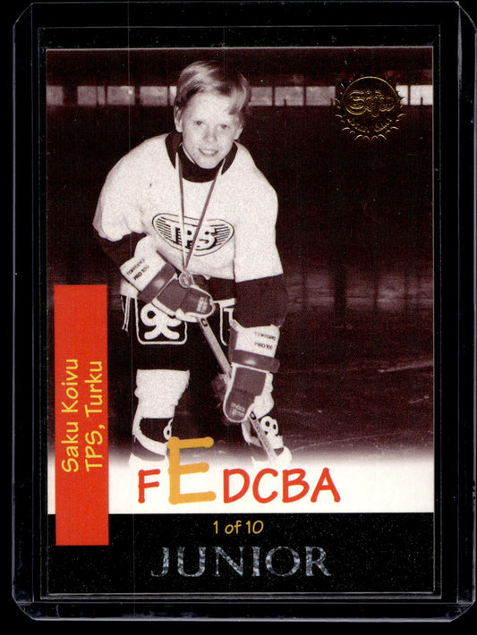 1994-95 SISU - Junior - Saku Koivu #1