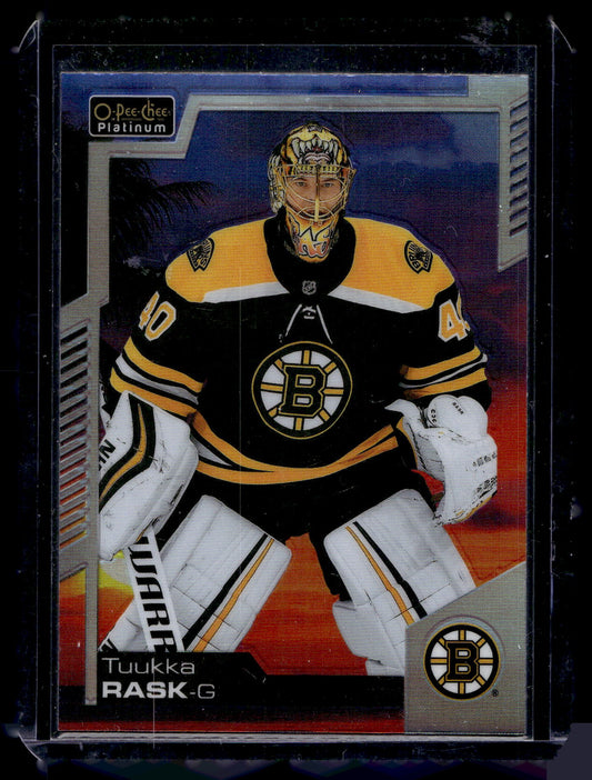 2020-21 Upper Deck OPC Platinum - Sunset - Tuukka Rask #34