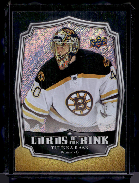 2014-15 Upper Deck Overtime - Lords of the Rink - Tuukka Rask #LR-6