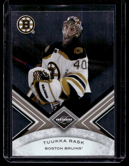 2010-11 Panini Limited - Tuukka Rask #31 /299