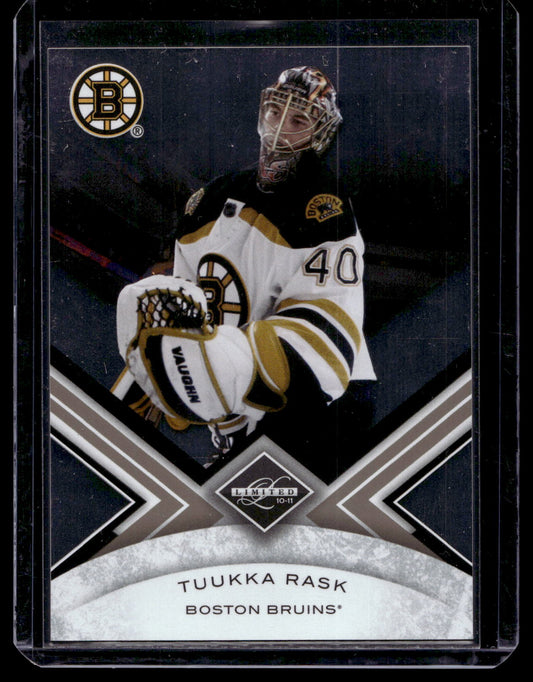 2010-11 Panini Limited - Tuukka Rask #31 /299