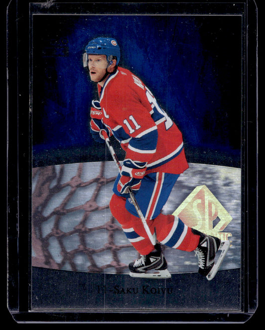 2007-08 Upper Deck SP Authentic - Holo FX - Saku Koivu #FX35