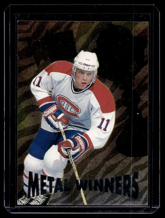 1995-96 Fleer Metal - Metal Winners - Saku Koivu #2