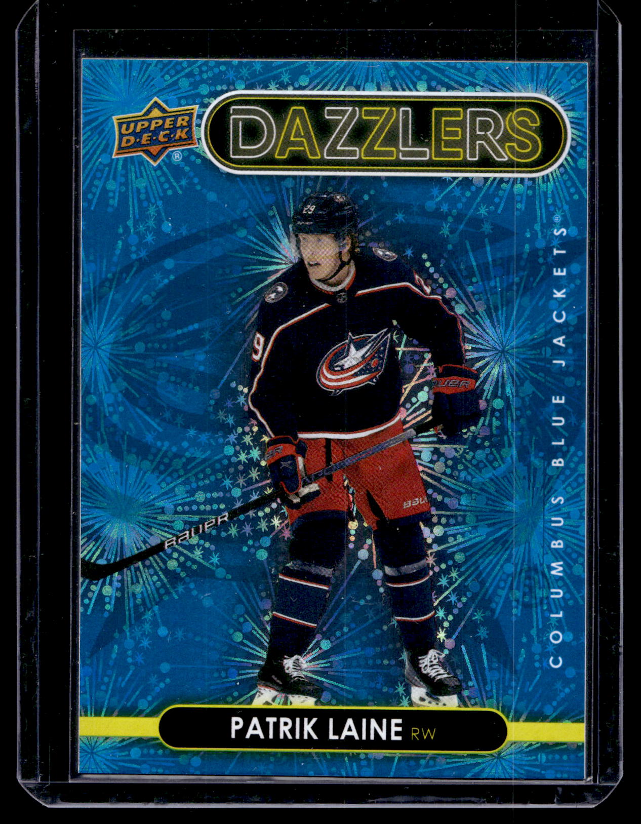 2021-22 Upper Deck Extended Series - Dazzlers - Blue - Patrik Laine #DZ-111
