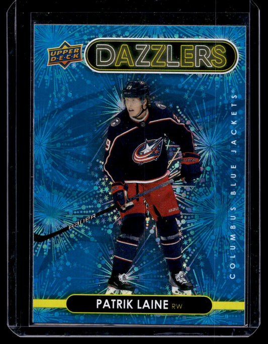 2021-22 Upper Deck Extended Series - Dazzlers - Blue - Patrik Laine #DZ-111