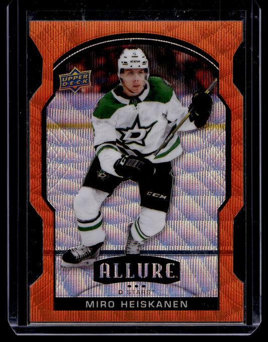 2020-21 Upper Deck Allure - Orange Slice - Miro Heiskanen #41