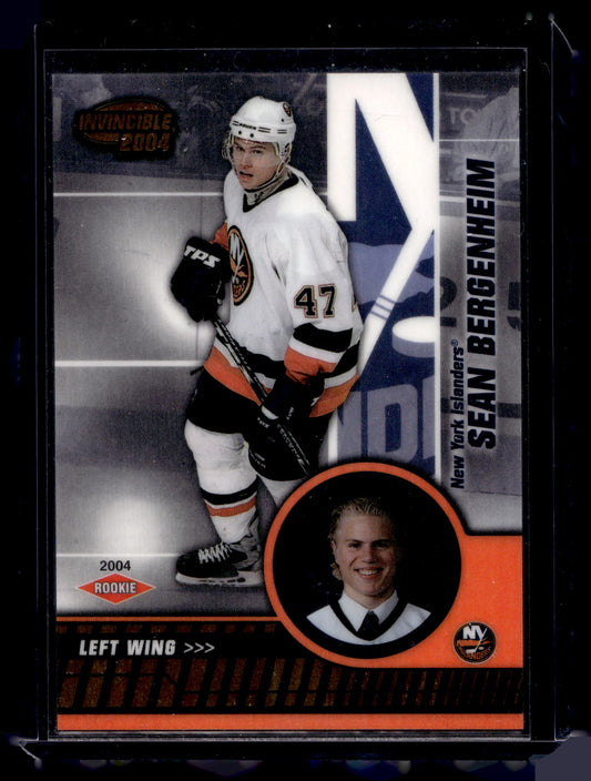 2003-04 Pacific Invincible - Sean Bergenheim #118 /799 RC