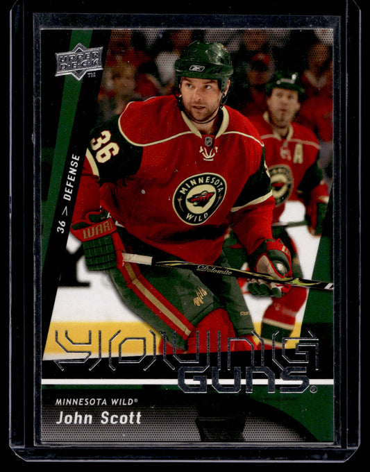 2009-10 Upper Deck Young Guns - John Scott #236 RC