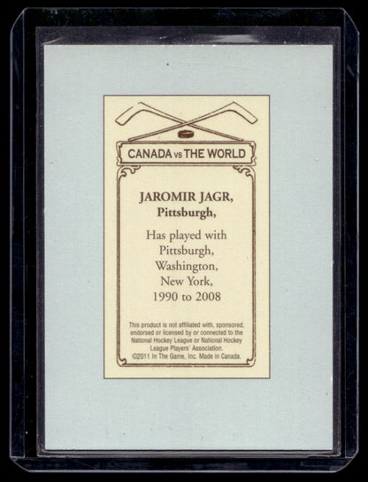 2010-11 In the Game 100 Years of Collecting - Multi-Product Insert - Jaromir Jagr #68