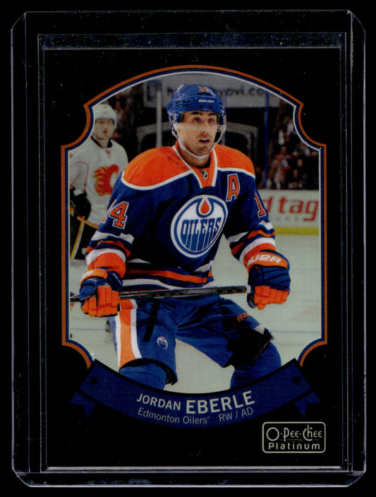 2014-15 Upper Deck OPC Platinum - Retro - Black Rainbow - Jordan Eberle #64 /100