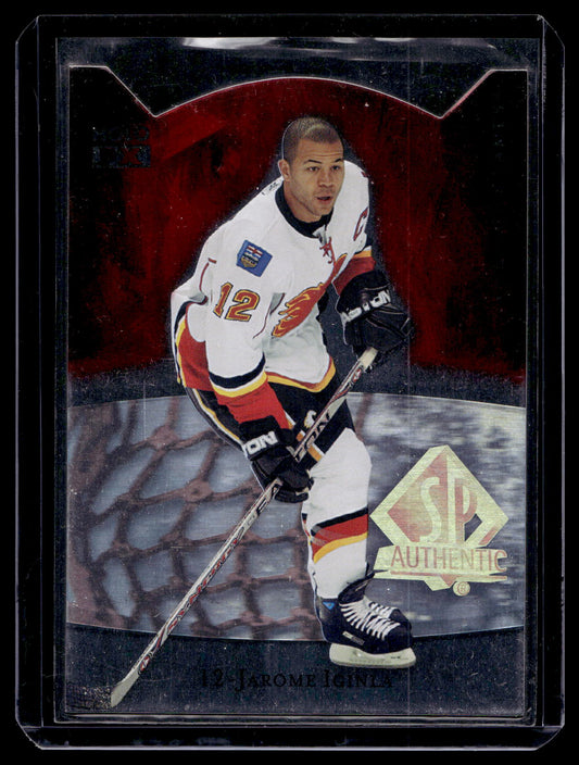 2007-08 Upper Deck SP Authentic - Holo FX - Die-Cut - Jarome Iginla #FX11