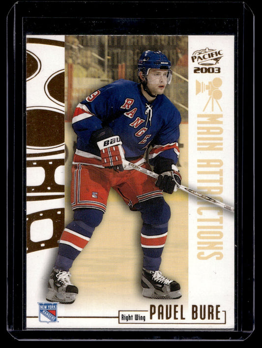 2002-03 Pacific - Main Attractions - Pavel Bure #13