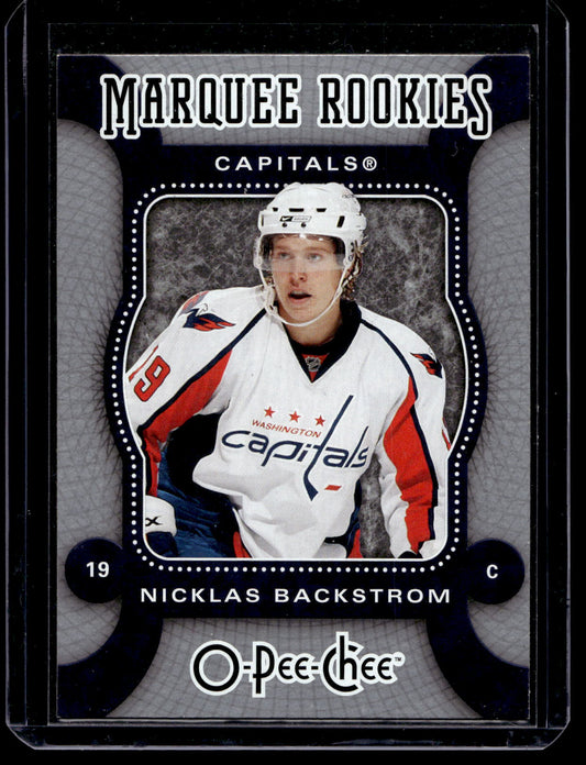 2007-08 O-Pee-Chee - Marquee Rookies - Nicklas Backstrom #598 RC