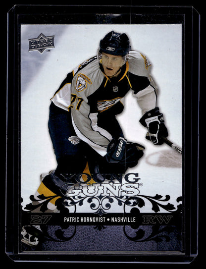 2008-09 Upper Deck Young Guns - Patric Hornqvist #227 RC