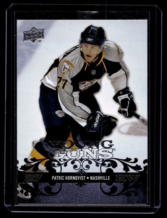 2008-09 Upper Deck Young Guns - Patric Hornqvist #227 RC