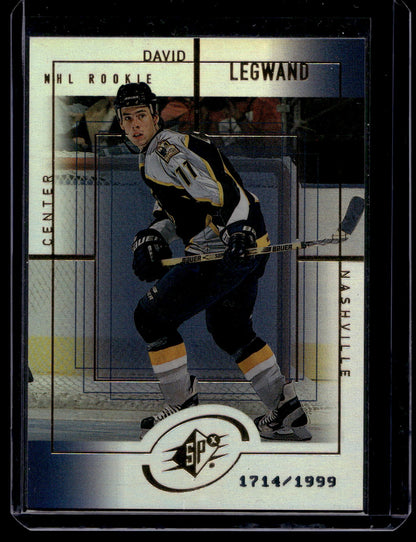 1999-00 Upper Deck SPx - David Legwand #177 /1999