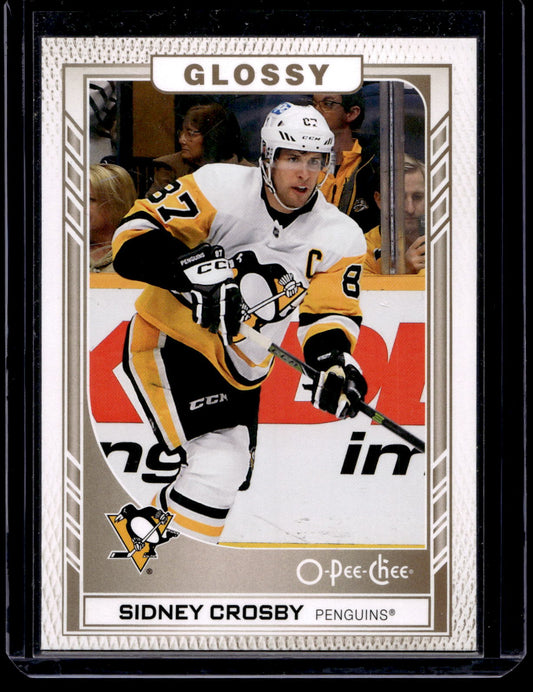 2023-24 Upper Deck Series 1 - O-Pee-Chee Glossy - Gold - Sidney Crosby #R-7