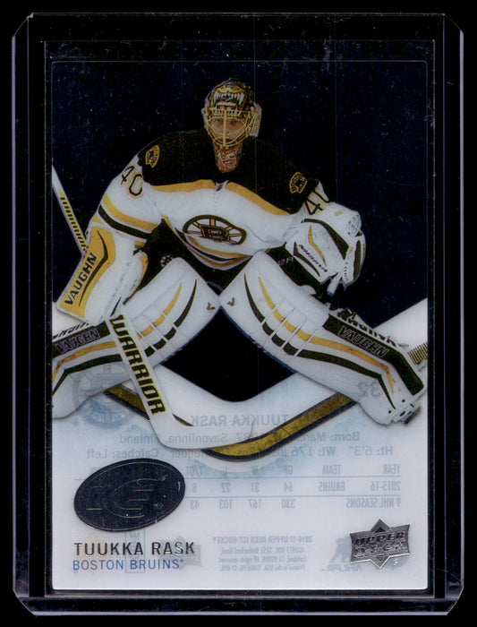 2016-17 Upper Deck Ice - Tuukka Rask #32