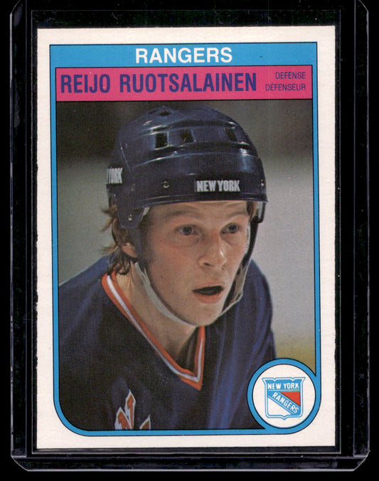 1982-83 O-Pee-Chee - Reijo Ruotsalainen #233 RC
