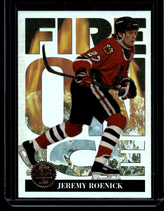 1994-95 Leaf - Fire on Ice - Jeremy Roenick #2