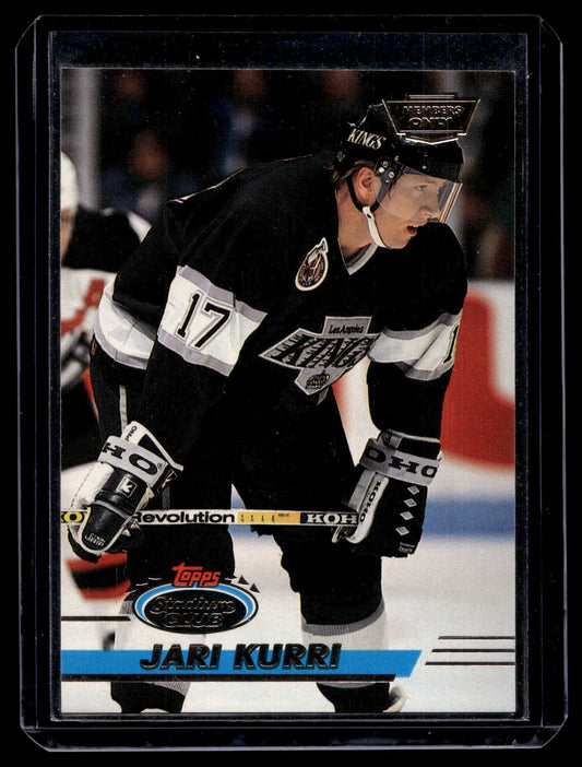 1993-94 Topps Stadium Club - Members Only - Jari Kurri #400