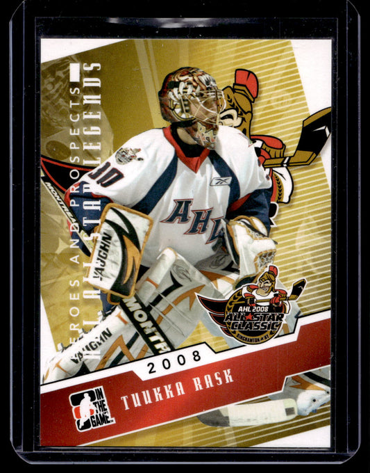 2009-10 In the Game Heroes and Prospects - AHL All-Star Legends - Tuukka Rask #AS-01