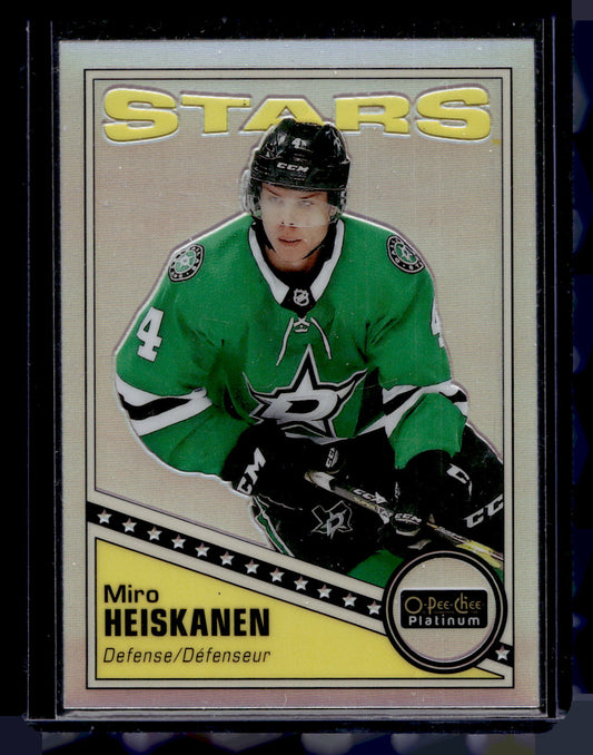 2019-20 Upper Deck OPC Platinum - Retro Rainbow - Miro Heiskanen #R-43