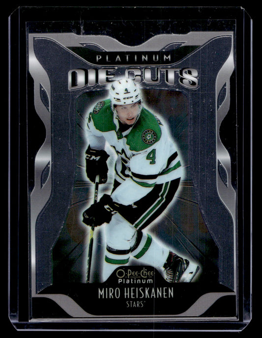 2021-22 Upper Deck OPC Platinum - Platinum Die Cuts - Miro Heiskanen #DC-18