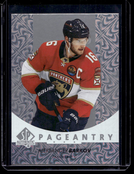 2022-23 Upper Deck SP Authentic - Pageantry - Aleksander Barkov #P-47
