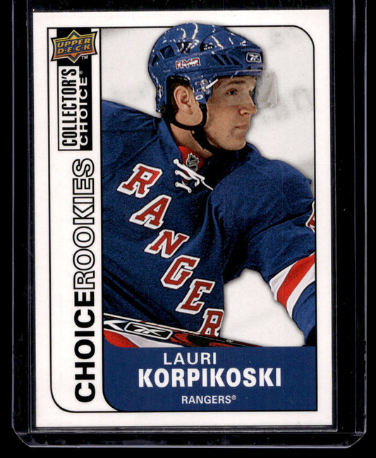 2008-09 Upper Deck Collector's Choice - Choice Rookies - Lauri Korpikoski #223 RC