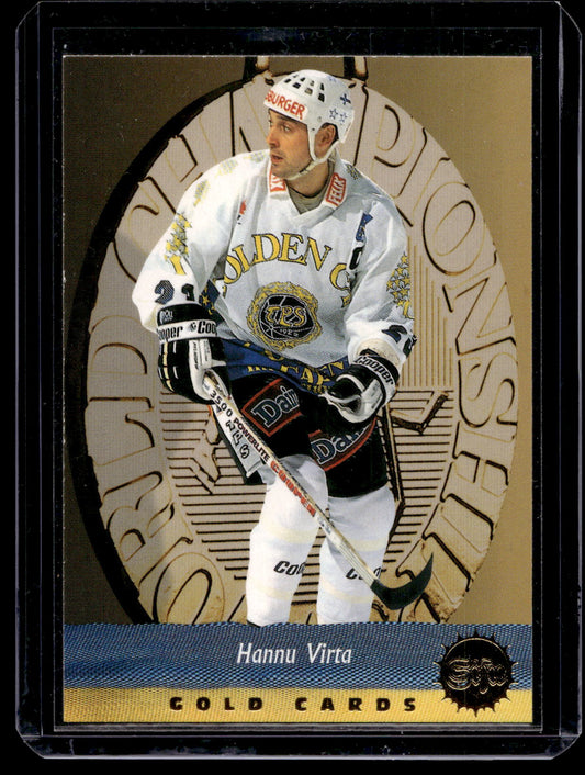 1995-96 Sisu - Gold Cards - Hannu Virta #11