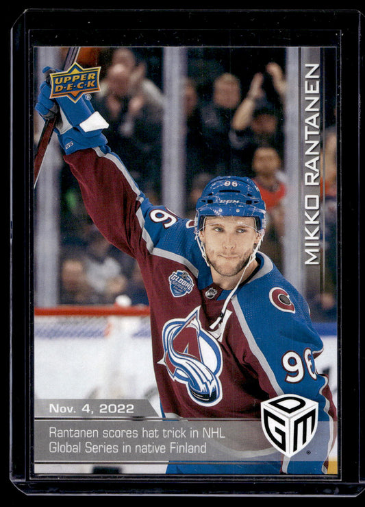 2022-23 Upper Deck Game Dated Moments - Mikko Rantanen #11