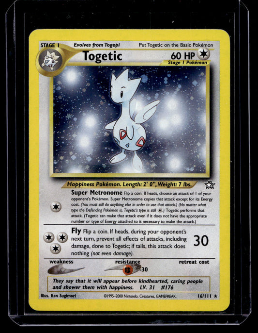 2000 Pokemon Neo Genesis - Holo - Togetic #16