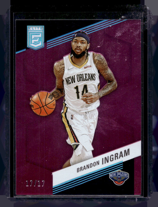 2022-23 Donruss Elite - Purple - Brandon Ingram #198 /17