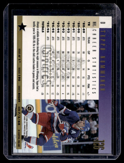 1996-97 Donruss - Press Proof - Teppo Numminen #126 /2000