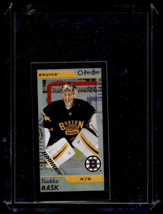 2017-18 O-Pee-Chee - Mini - Black Foil - Tuukka Rask #M-31