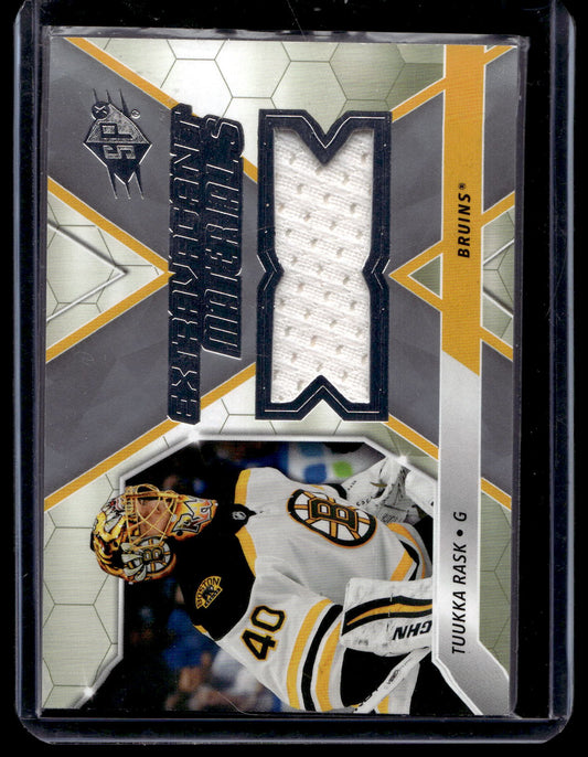 2020-21 Upper Deck SPx - Extravagant Materials - Tuukka Rask #EX-TR