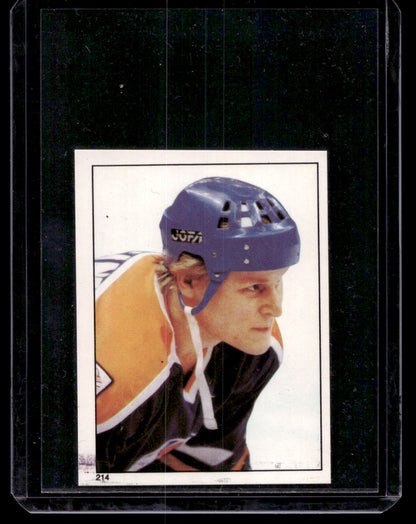 1981-82 O-Pee-Chee Album Stickers - Risto Siltanen #214