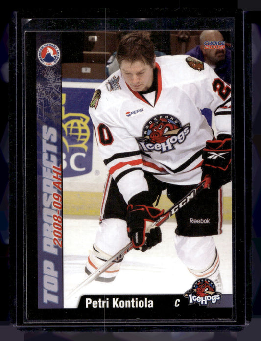 2008-09 Choice AHL Top Prospects - Petri Kontiola #38