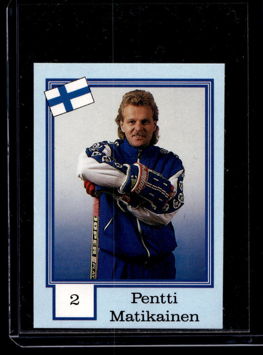 1992 Semic Snickers - Pentti Matikainen #2