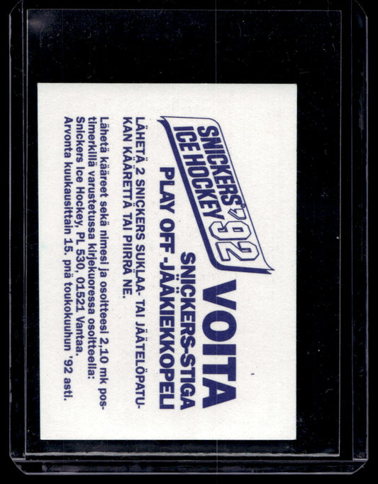 1992 Semic Snickers - Stefan Steinecker #178